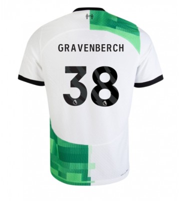 Liverpool Ryan Gravenberch #38 Replika Udebanetrøje 2023-24 Kortærmet